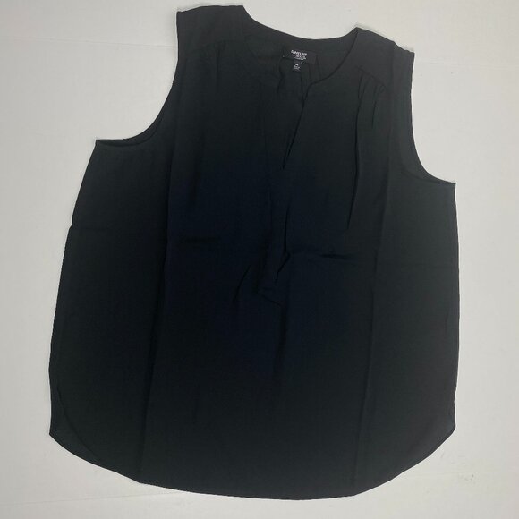 Curves 360 by NYDJ Perfect Sleeveless Blouse - Black Size Medium - Picture 5 of 10